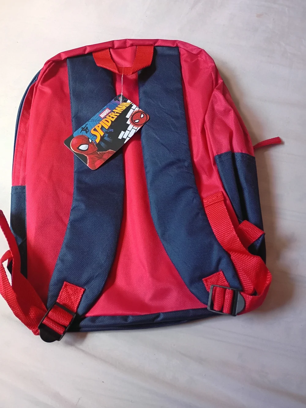 Marvel Spider-Man Kids Backpack - Blue & Red